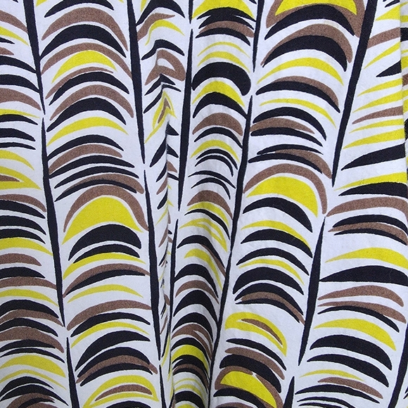 Anthropologie Girls From Savoy "Memories of Feathers" Retro Strapless Dress 12 - Picture 5 of 9